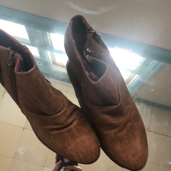 Brown Ankle Boots - Picture 3 of 5